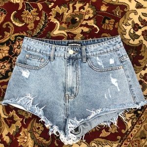 High waisted shorts